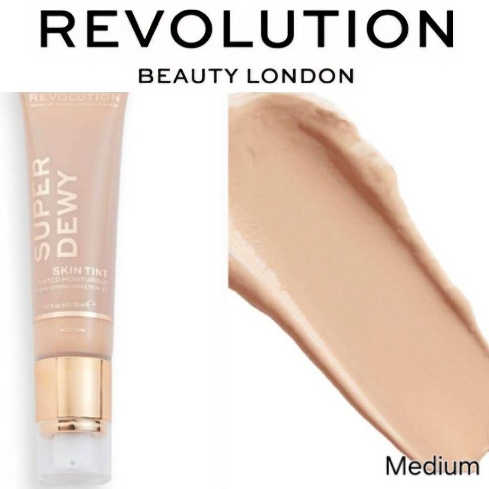 Revolution Beauty Super Dewy Skin Tint Tinted Moisturizer‎